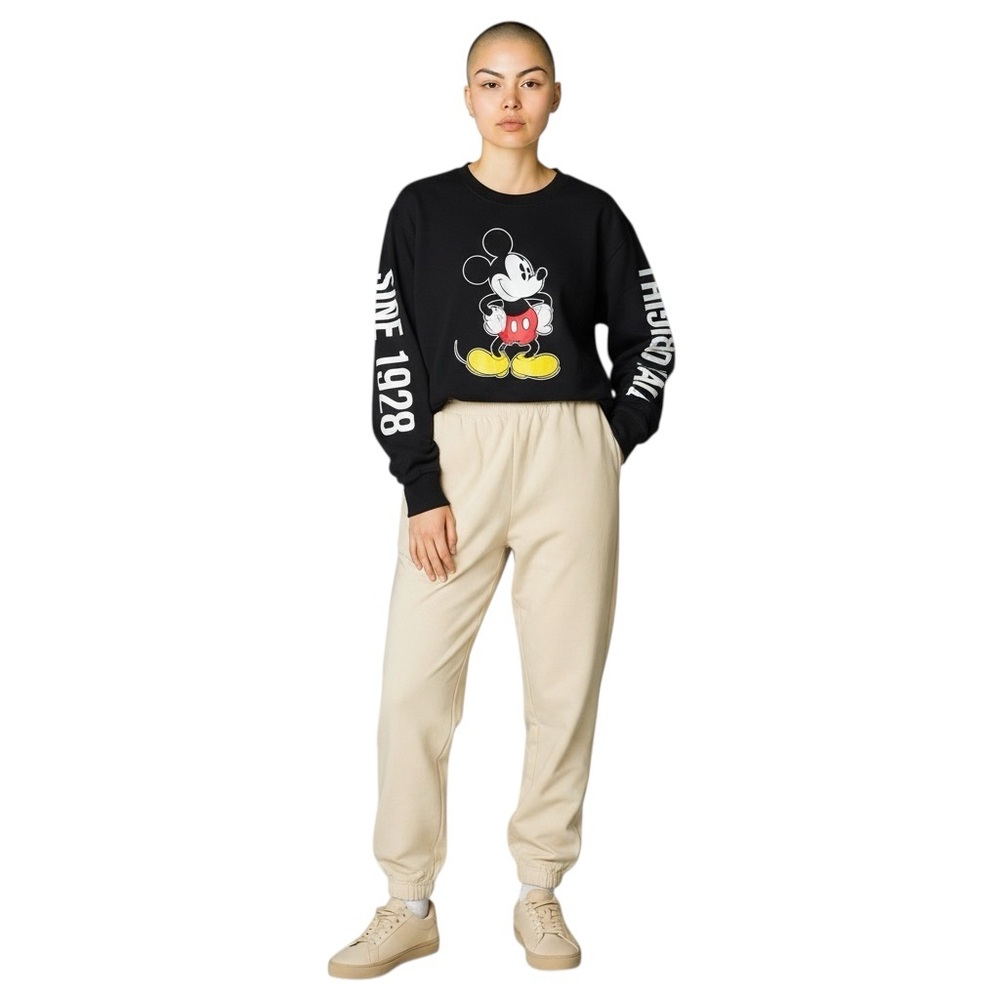 DISNEY Mickey Mouse “The Original Mickey Mouse 1928” Sweatshirt in Black Size M - Picture 11 of 11
